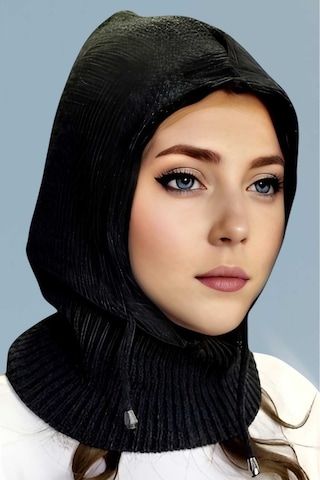 Uniquetrenders Kadın Triko Tesettür Bere Tesettür Başlık Antrasit
