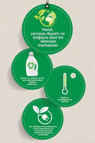 Persil Matik Toz Çamaşır Deterjanı 14kg Color/renkli 92 Yıkama