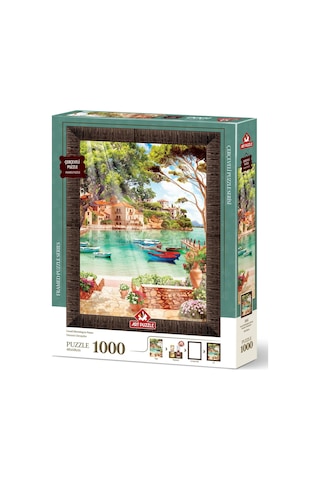 Art Puzzle Huzura Günaydın 1000 Parça Çerçeveli Puzzle - 5662