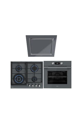 Teka HLB 8400 - GZC 64320 XB - DLV 68660 ST Ankastre Set Gri