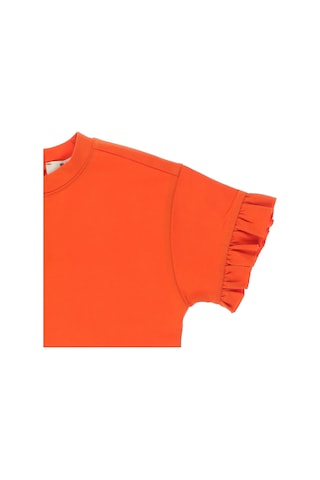 Panço Kız Çocuk crop T-shirt Oranj 001