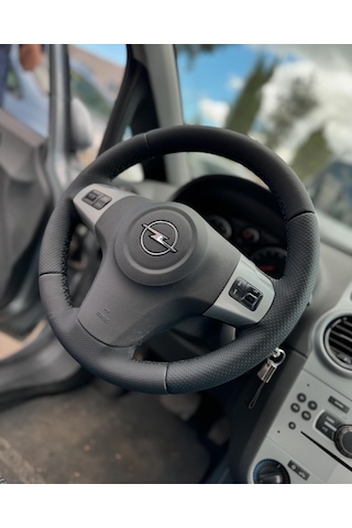 Opel Corsa D Araca Özel Direksiyon Kılıfı Açıklamayı Okuyunuz Siyah