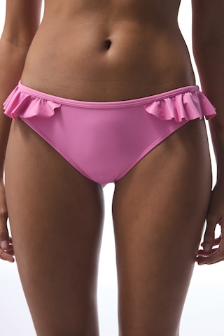 Penti Pembe Begonia Fırfırlı Bikini Altı