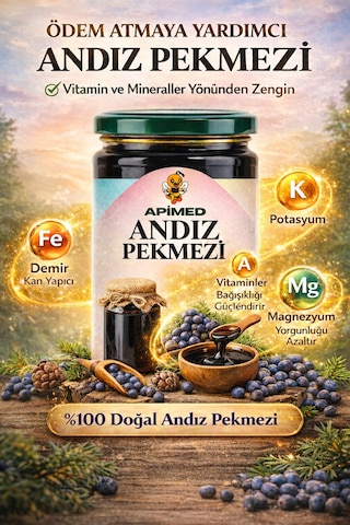 Andız Pekmezi 800 Gr - %100 Doğal Katkısız Saf Öz - Akciğer Dostu