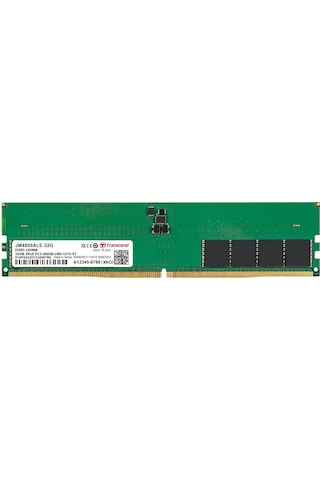 Transcend JM4800ALE-32G 32 GB DDR5 4800 MHz CL40 1.1V Masaüstü Ram