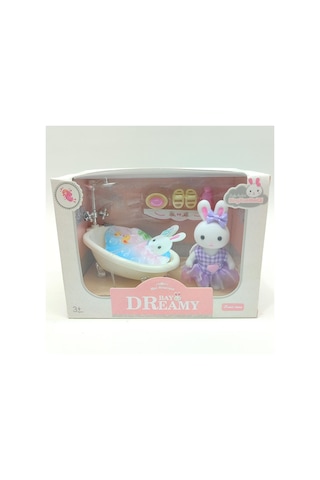 Bay Dreamy Mini Tavşan Oyun Seti - Banyo