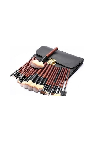 Hannah 26 Parça Şık Çantalı Çeyizlik Makyaj Fırça Seti