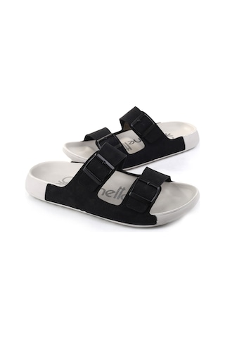 Benetton Bn-1416 Rahat Taban Erkek Terlik Siyah