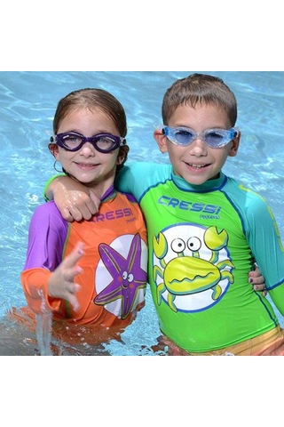 Parumarin Cressi Crab 2-7 Yaş Lilac Yüzücü Gözlüğü