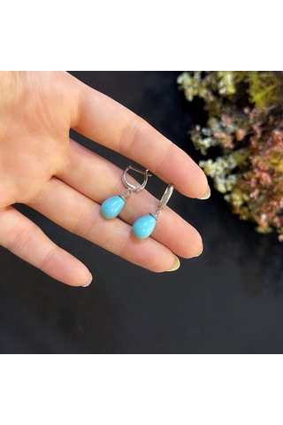 Stela Firuze Turkuaz Damla Gümüş