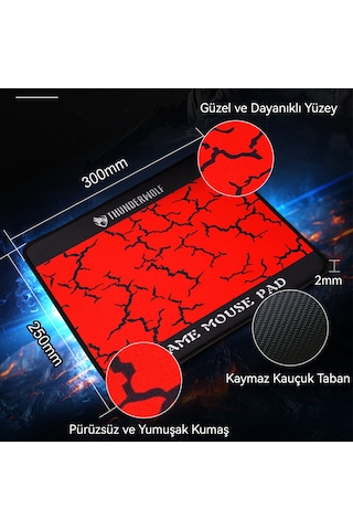 104 Tuş 3'lü Oyun Seti - Kablolu Rgb Işıklı Klavye + 3.5mm Kulaklık + Büyük Mouse Pad - Çoklu Platform Uyumlu Ps4/xbox/pc Diğer Lazer