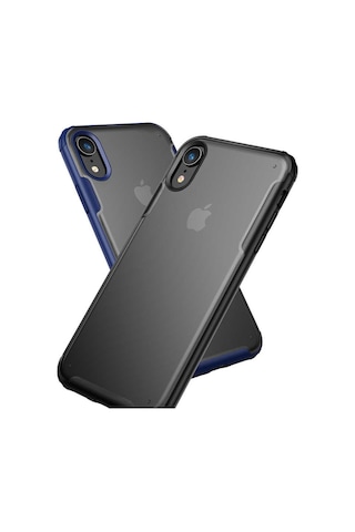 Apple Uyumlu iPhone XR 6.1 Kilif Zore Volks Kapak-Lacivert 525317638