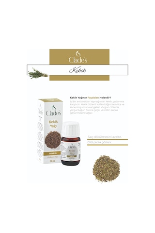 Kekik Yağı 20 Ml - Cilt Bakım Yağı Thyme Oil 20 ML