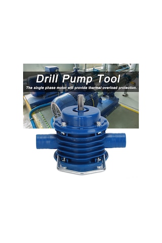 Yifomall Mini Matkap Pompası - 350w Üstü Matkaplar İçin Hızlı Su Transferi, Paslanmaz Çelik & Abs