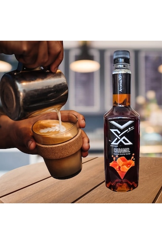 Aromax Karamel Aromalı Kahve Şurubu 700 Ml