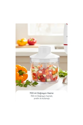 Sinbo SHB-7530 Çok Fonksiyonlu El Blender Seti