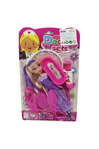 Limon My Lıttle Baby Kartela Bebekli Doktor Set Lmn035