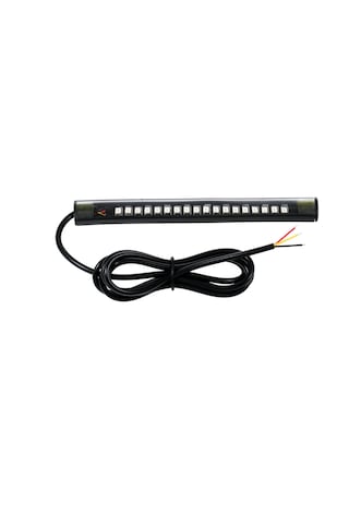Yaozixa Motorcycle Led Stop-turn Isırtıcı 18smd 12v Su Geçirmez Silikon Soft Strip 1 Adet