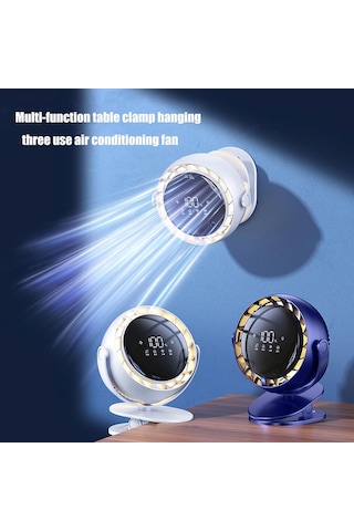 Uzun Pil İle 18db'de Soğutma İle Usb Masa Fanı