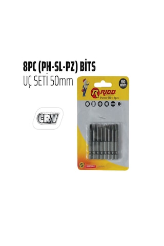 Rico 30 Parça Matkap Ucu Uzun Ve Kısa Torx Bits Uç Seti Takımı