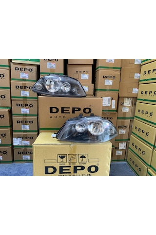 Seat Ibıza / Cordoba 2002-2008 Arası Depo Sağ Ve Sol Far Takım 6l1941029 / 6l1941030
