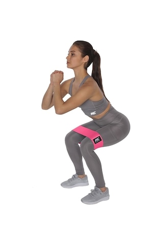 Musclecloth Loop Band Orta Direnç Bandı Pembe