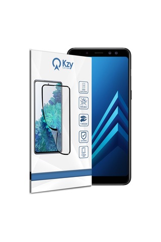 Samsung Galaxy A8 2018 ile Uyumlu Tam Kaplayan Fibernano Esnek Cam Ekran Koruyucu