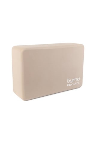 Gymo Pro Series Rounded Yoga Blok Bej