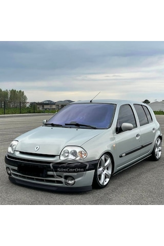 Renault Clio Symbol Hb&sedan 1998-2002 Uyumlu Üniversal Astra H Lip Esnek Ön Lip 2 Parça Tampon Altı Dil Karlık Ön Ek 00 Şüscaroto Aksesuar