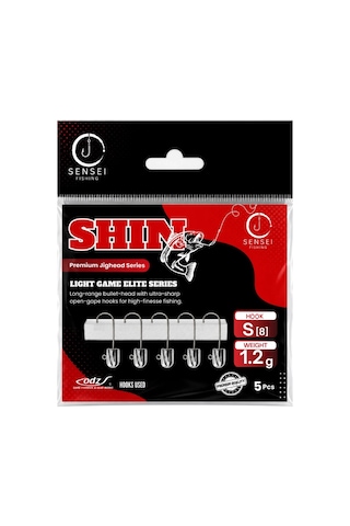 Sensei Shin S Odz İğneli 1,2 Gr 5 Li Pk Lrf Jighead - Standart