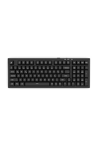Hawk Gaming Hk210 Membrane Rainbow Type C Kablolu Full Türkçe Gaming Klavye Siyah