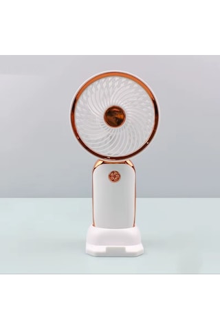 Avuç İçi Taşınabilir Şarjlı Mini Vantilatör El Fanı Beyaz Dd8024b