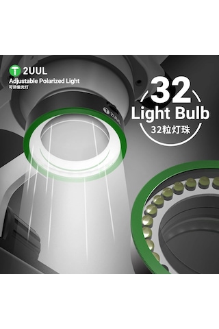 2uul Ms97 Ayarlanabilir Polarize Mikroskop Lambası