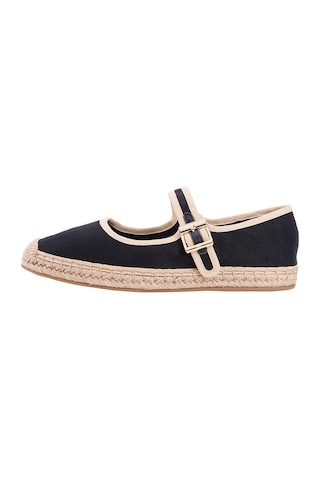 Tommy Hilfiger Kadın Buckle Mary Jane Espadrille Ayakkabı Fw0fw09239bds Siyah