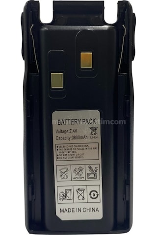 Bl-8 Type-c Batarya 7.4v 3800mah Li-ion Pil Uv-82 Telsiz Bataryası
