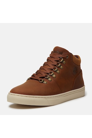 Timberland Lisbon Hill Mid Lace Up Erkek Sneakers-34019 Kahverengi