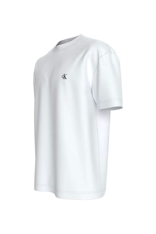 Calvin Klein Heavy Regular Tee Beyaz