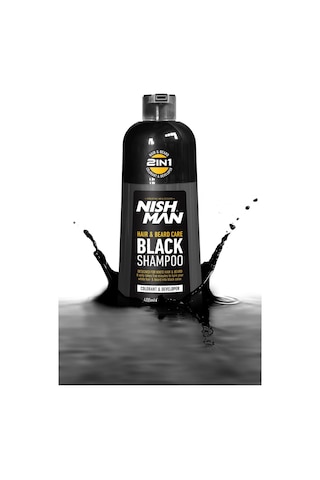 Nishman Siyah Saç Şampuanı 400 ML