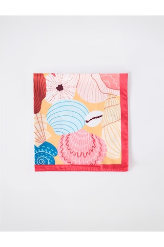 Jimmy Key Jimmy Key Pembe Deniz Kabuğu Desenli Fular 6sw397472610