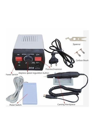 Strong 204 Elektrikli Mini Freze Makinesi Mikromotor