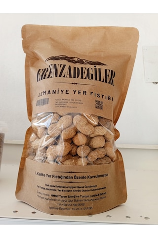 Erenzadegiler Osmaniye Taze Kabuklu Tuzsuz Fıstık 500 G Atıştırmalık, Kavrulmuş, Doğal