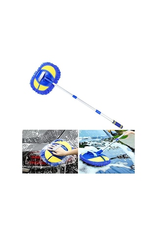 Ally Mikrofiber Dönebilen Püsküllü Araba Yıkama-temizleme Fırças