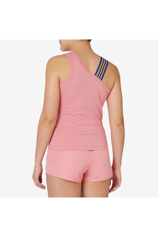 Pembe Fila Kadın T-shirt Asymmetrical Tank Tw411139 Pembe