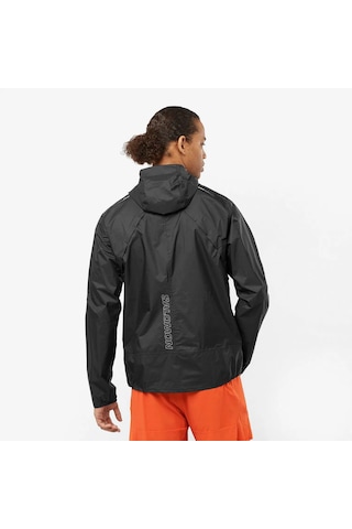Salomon Bonatti Waterproof Erkek Siyah Koşu Ceketi Lc2134800 2800282