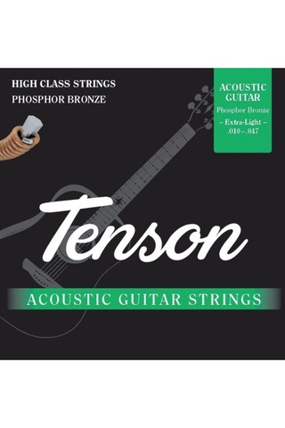 Tenson Phosphor Bronze 10-46 Extra-light Akustik Gitar Teli Tenson Phosphor Bronze 10-46 Extra-light Akustik Gitar Teli