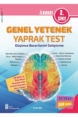 2.sınıf Dikkat Ve Zeka Gelişimi - Genel Yetenek Yaprak Test