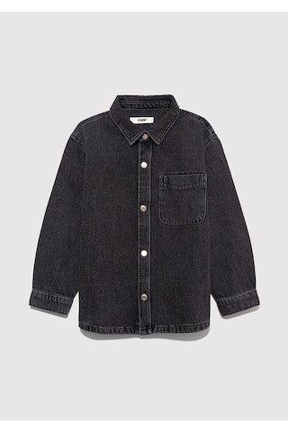 Mavi - Bob 90lar Antrasit Denim Jean Gömlek 6210000-89447 Antrasit