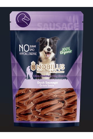Nobılus Ördek Etli Sosis Köpek Ödül Maması 80gr