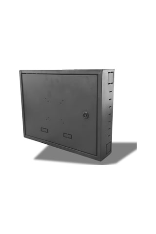 Dvr Pano/box Nvr Cctv Rack Kabinet Ve Monitör Koruma Kutusu 45x 35 X 10 Cm