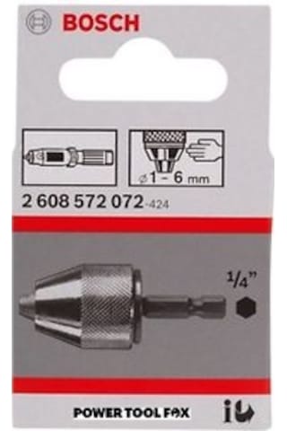 Bosch 2608572072 Anahtarsız Uç Takma Mandreni 1-6 MM